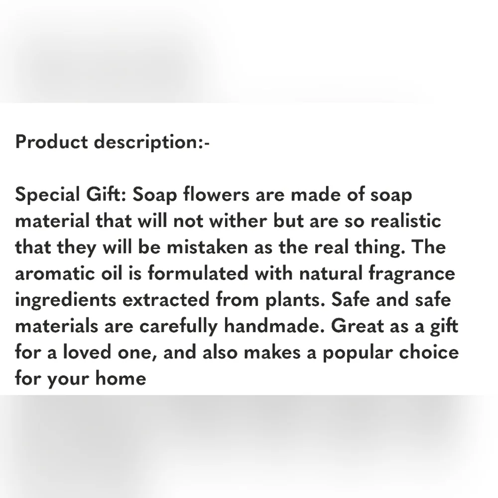 New In BOX! 18 Pcs Eternal Rose Soap Flower Bouquet PINK WHITE RED